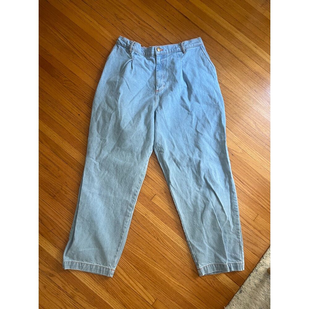 Big Bud Press Denim Trousers Light Wash - size xl